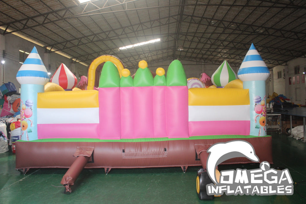 Omega Inflatables Factory - Inflatable Candy Theme Playland Large ...