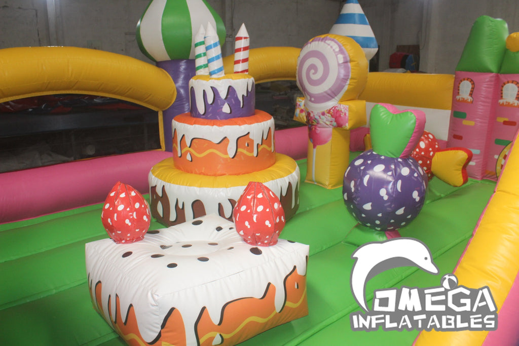 Omega Inflatables Factory - Inflatable Candy Theme Playland Large ...
