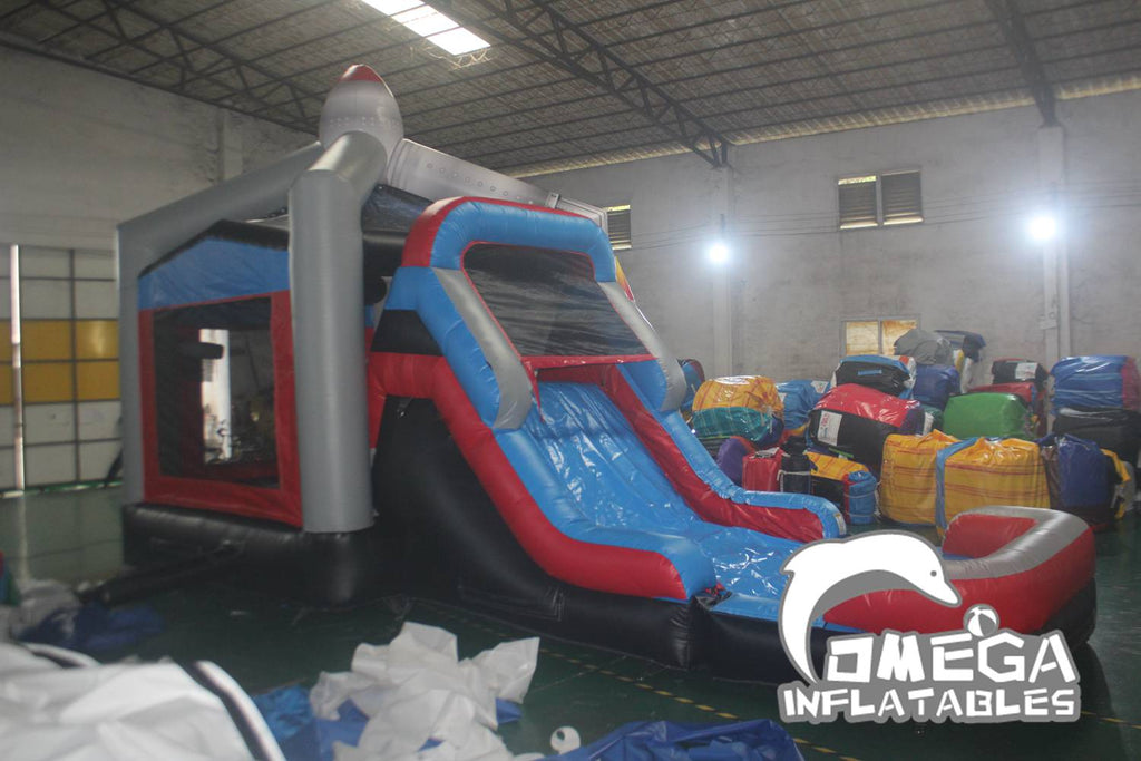 Inflatable Space Combo Moon Bouncers for Sale