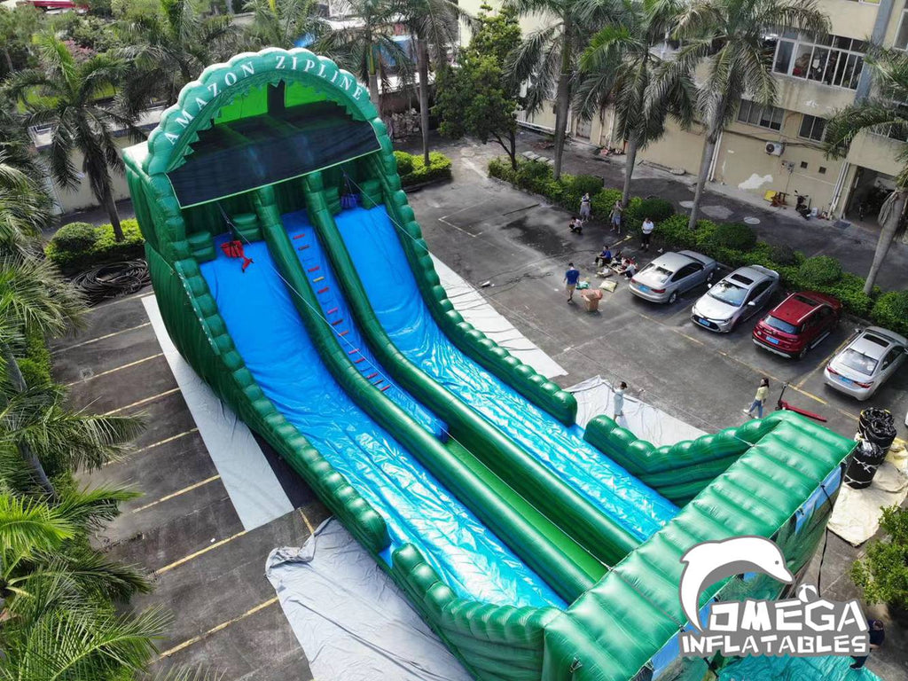 Inflatable Amazon Zipline (One Piece)