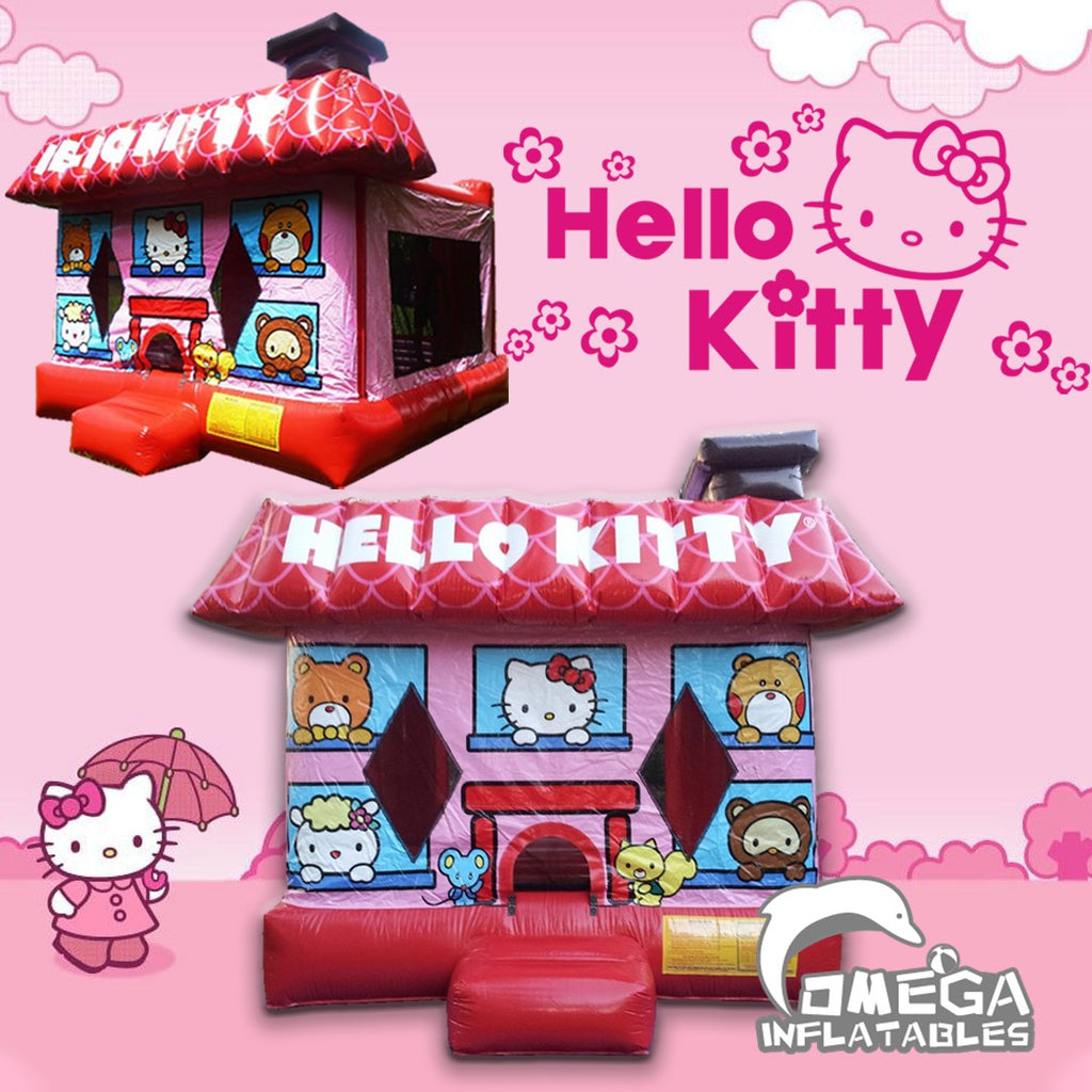 Inflatable Hello Kitty Moonwalk