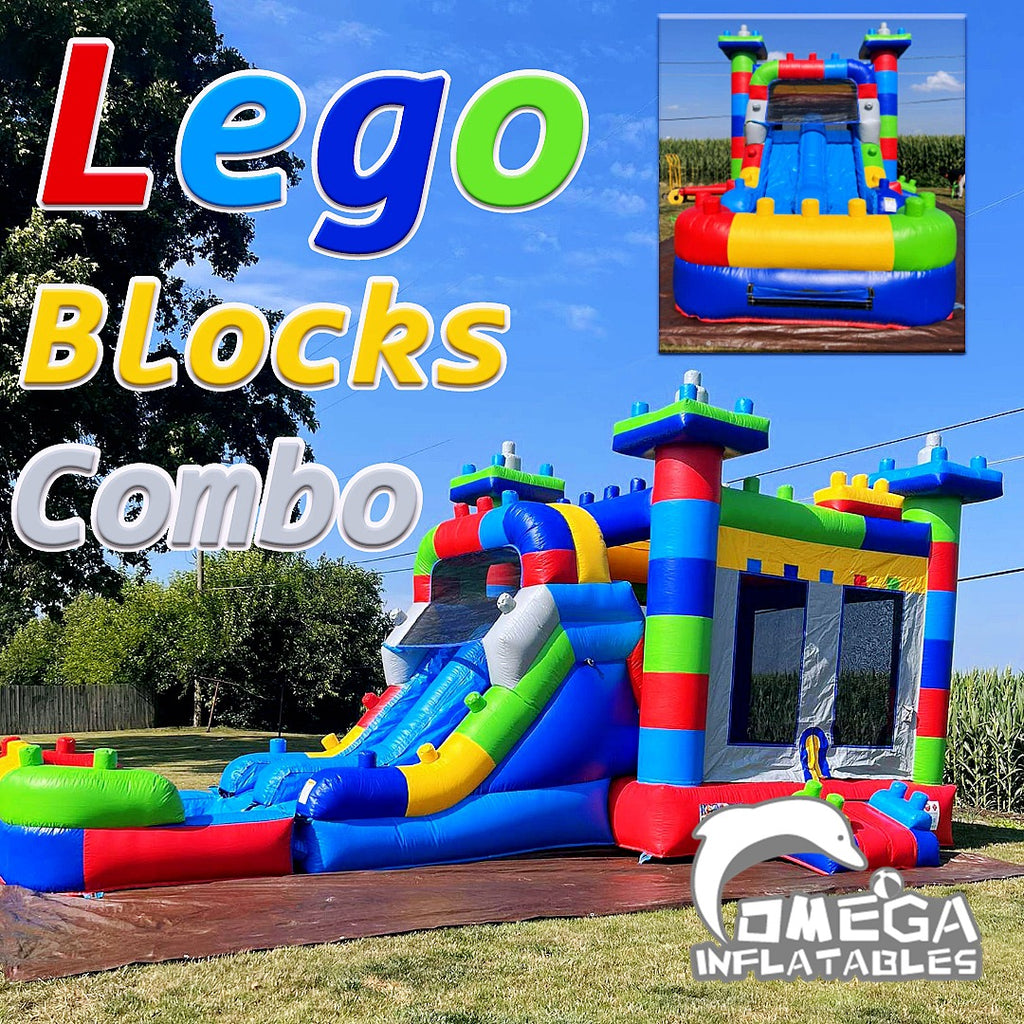 Inflatable Lego Blocks Combo