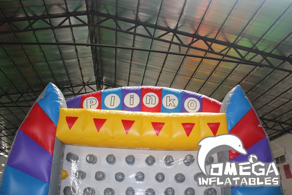 Inflatable Interactive Plinko Game