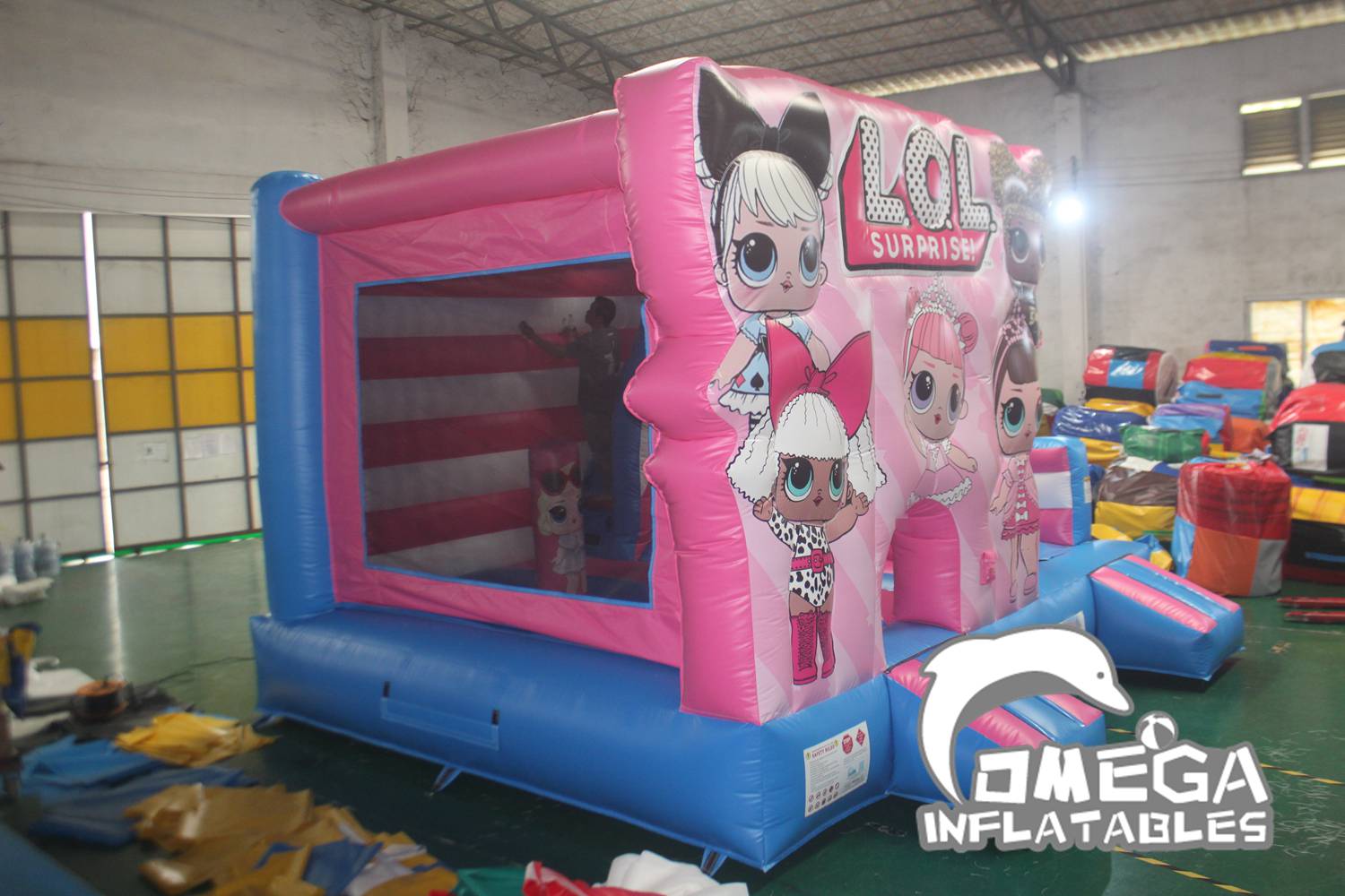 Lol Inflatables Omega Inflatables Factory - Dino World Bouncy Castle
