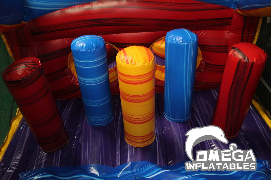 Marble Toddler Obstacle Course