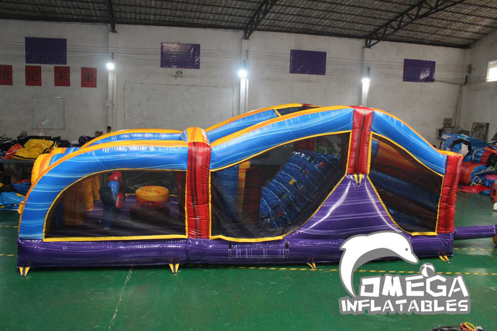 Marble Toddler Obstacle Course