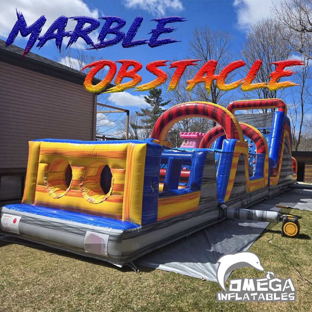 Marble Commercial Inflatable Obstacle Course