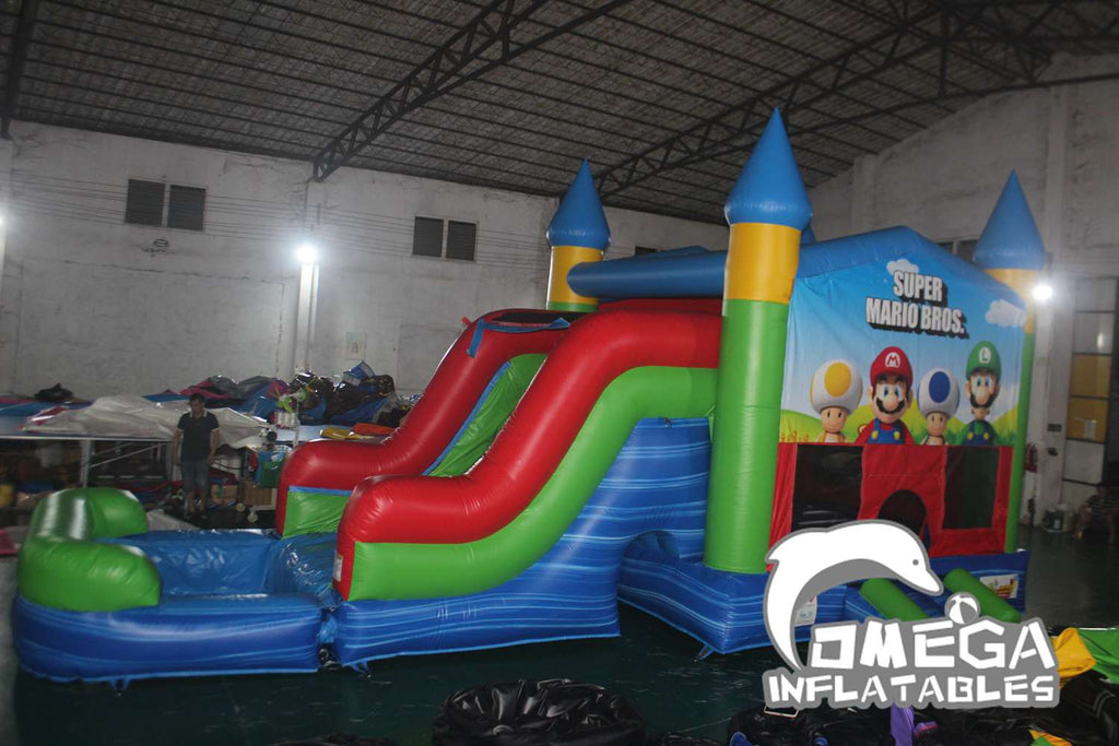 Super Mario Bros 5 in 1 Inflatable Water Combo
