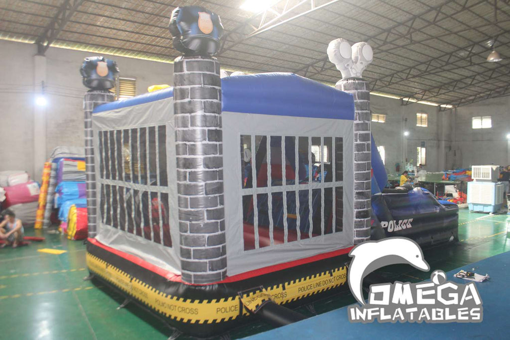 Police Car Inflatable Combo