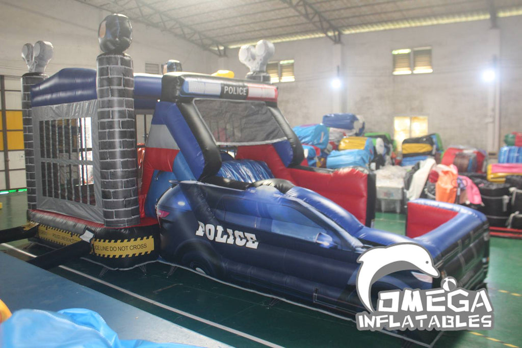 Police Car Inflatable Combo