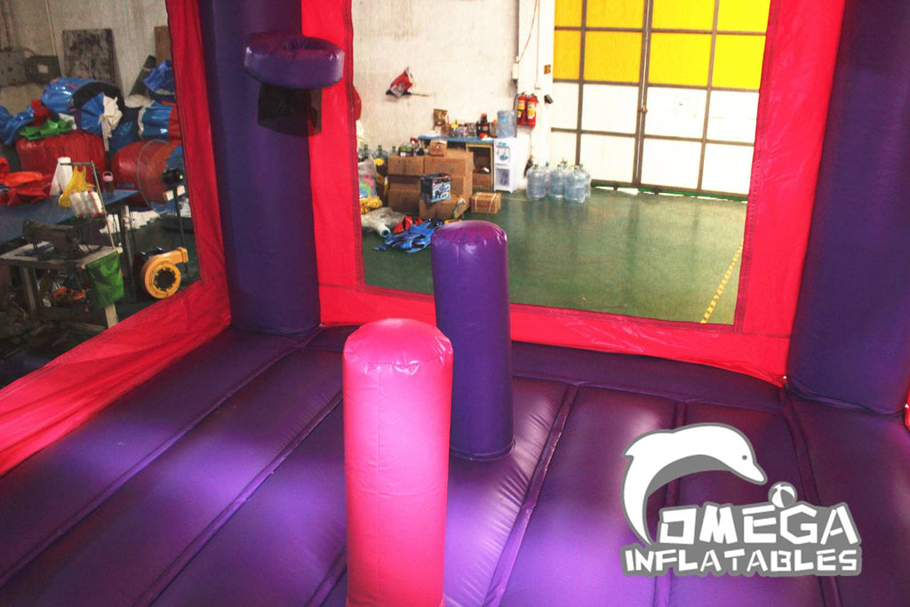 Princess Bricks Mega Inflatable Wet Dry Combo