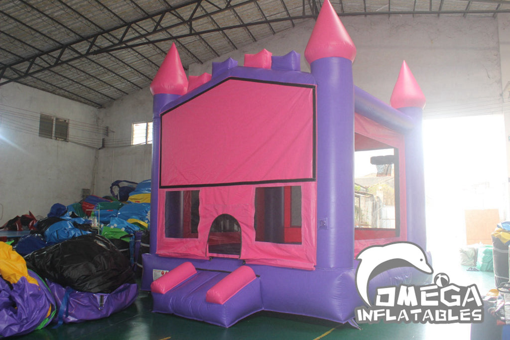 Princess Bricks Castle Inflatable Bounce House