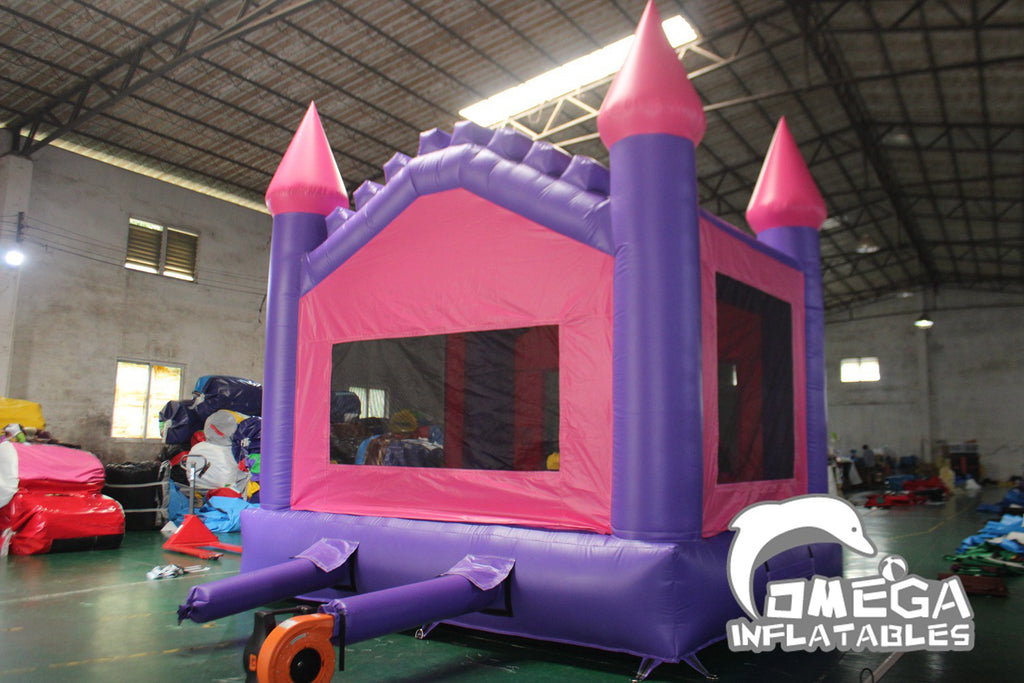 Purple & Pink Inflatable Bounce House