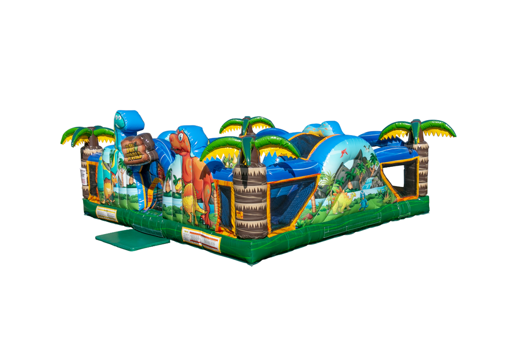 Dino World Toddler Inflatable Playland for sale