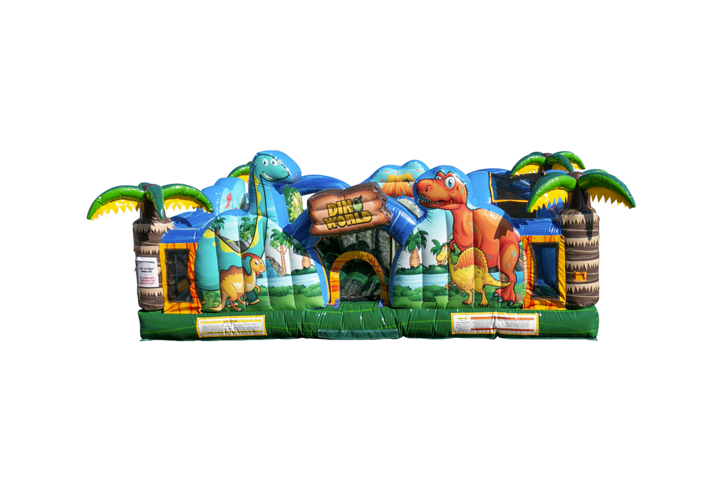 Dino World Toddler Inflatable Playland for sale