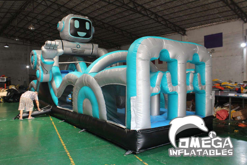 Omega Inflatables Factory - Interactive Rock Obstacle Course
