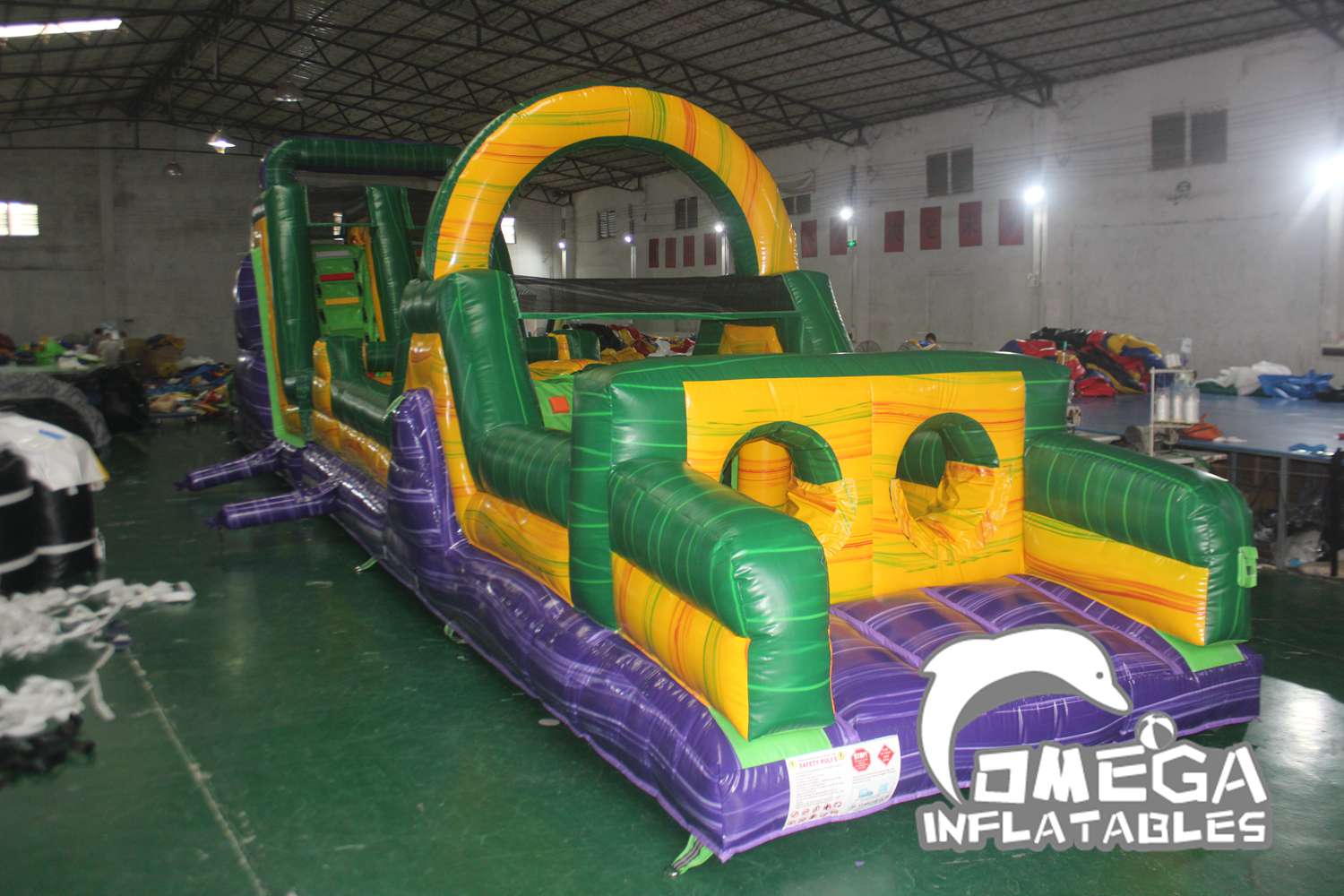 Omega Inflatables Factory - Interactive Rock Obstacle Course