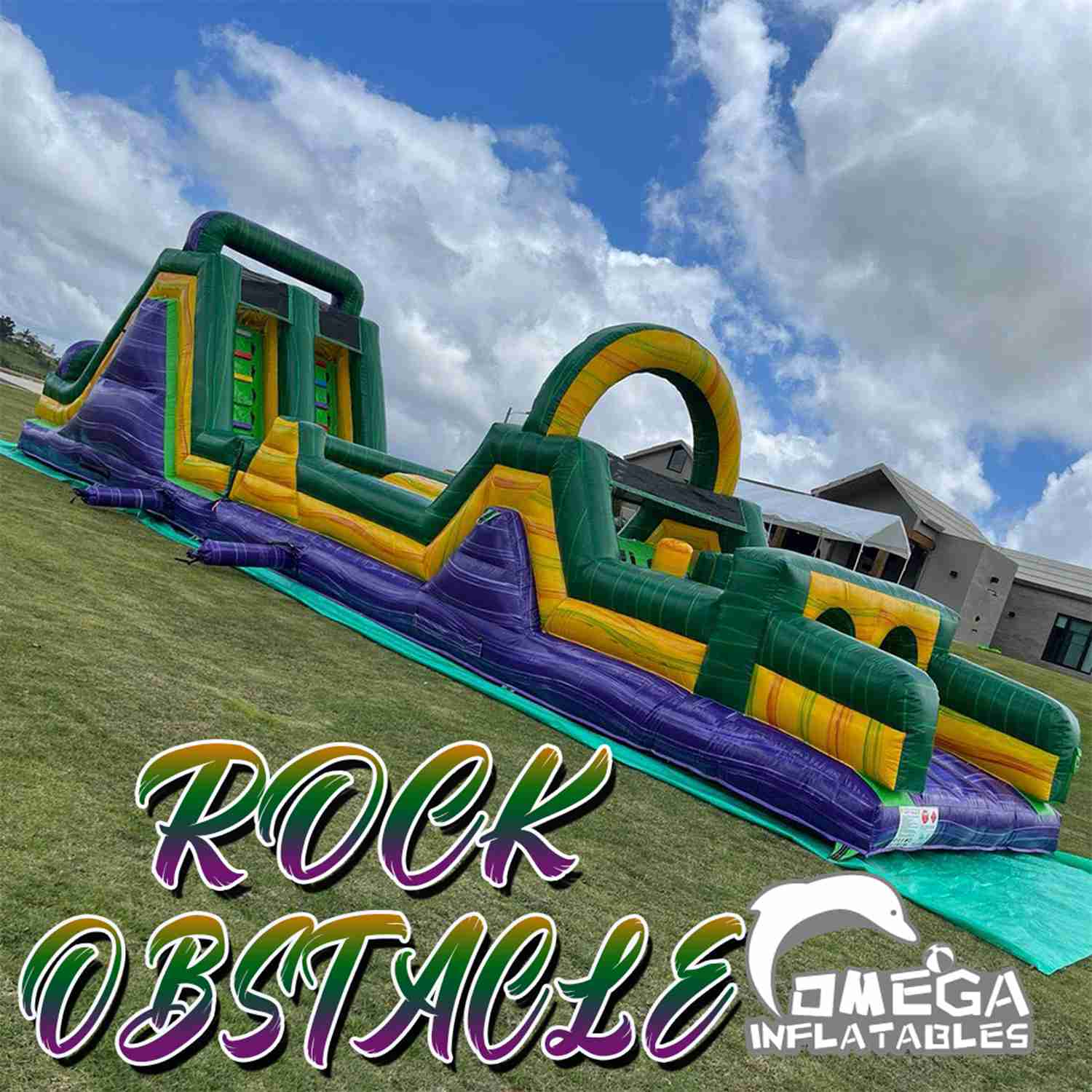 Omega Inflatables Factory - Interactive Rock Obstacle Course