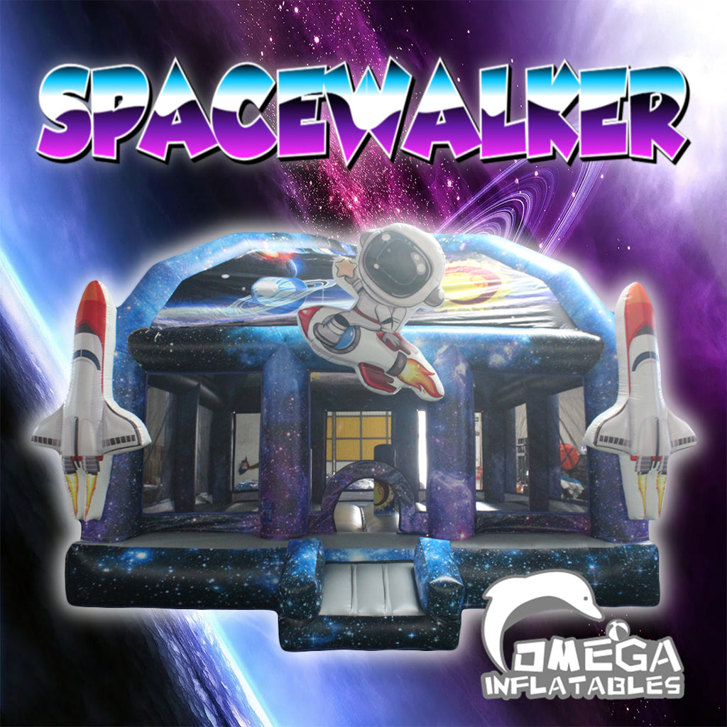 Spacewalker Game Omega Inflatables Factory - Spacewalker Inflatable Bounce House for sale