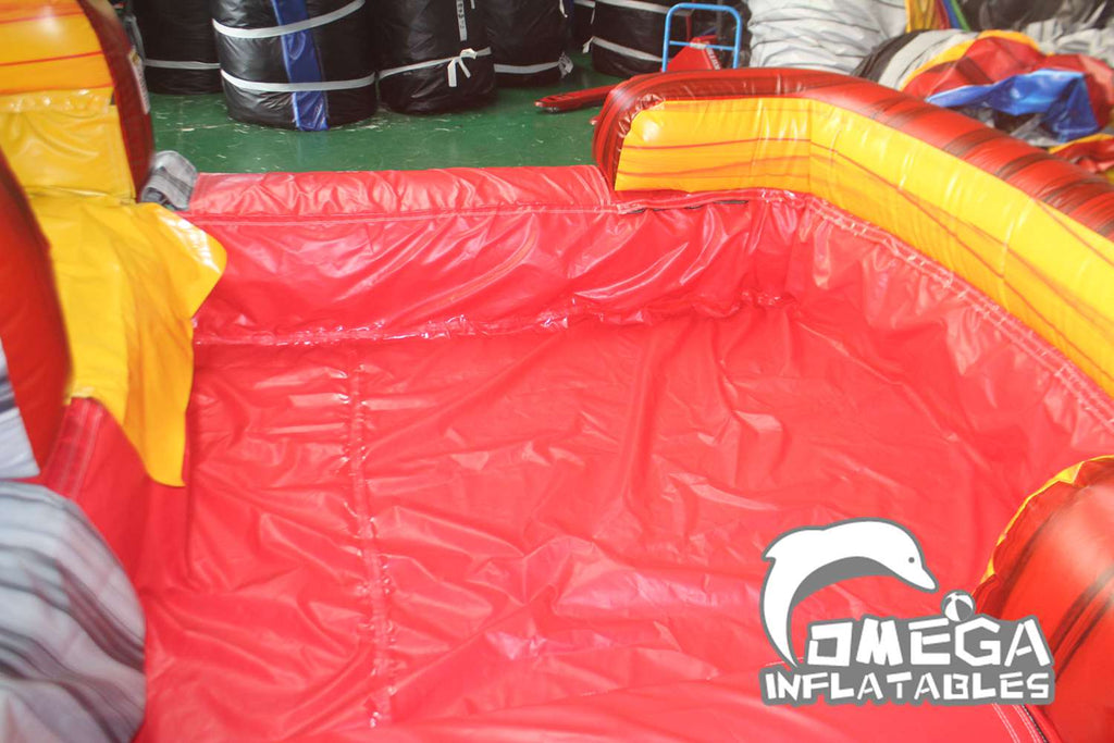 21FT Tiki Torch Splash Commercial Inflatables Water Slide