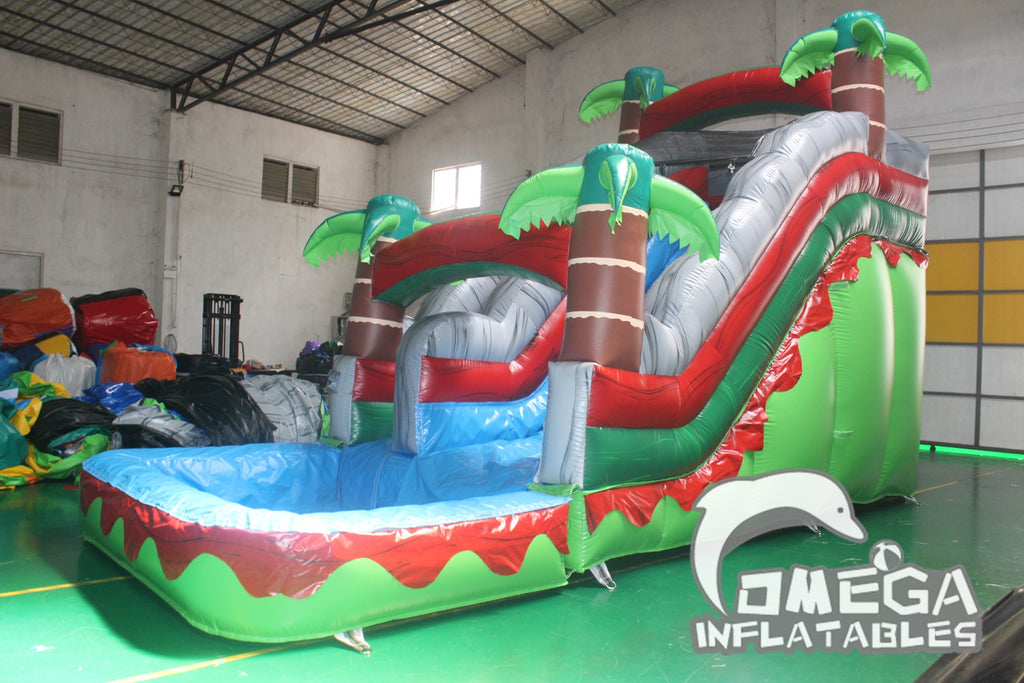 15FT Tropical Water Slide