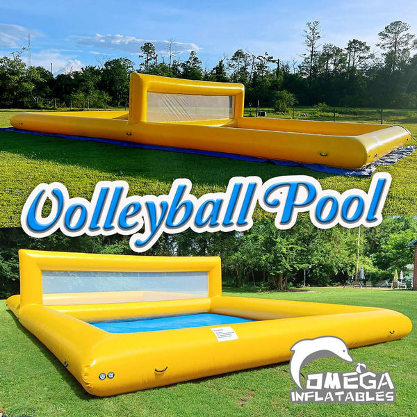 Omega Inflatables Factory - Commercial Inflatable Volleyball Pool/ Court