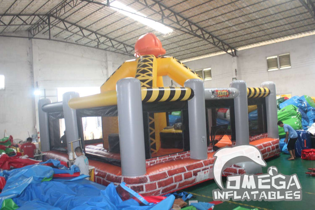 Inflatable Wrecking Ball Game