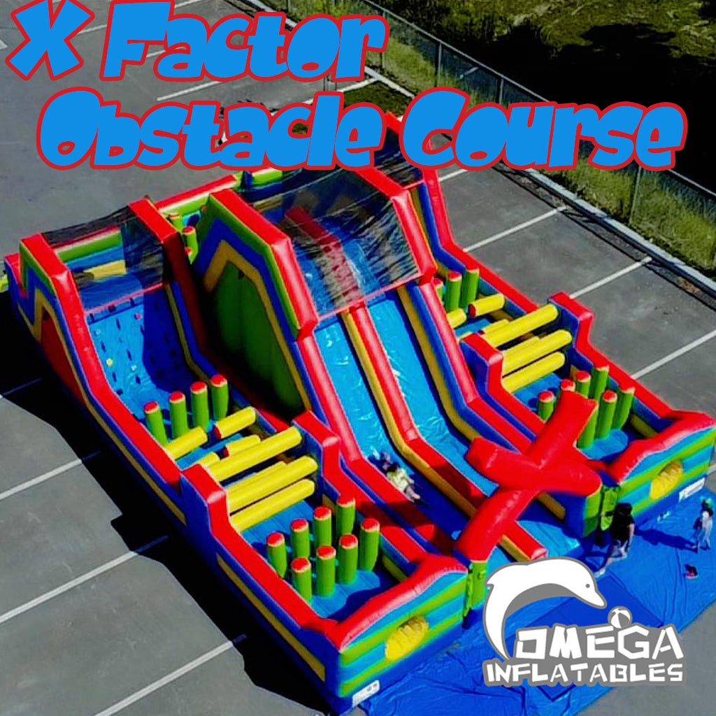 X Factor Inflatables Obstacle Course