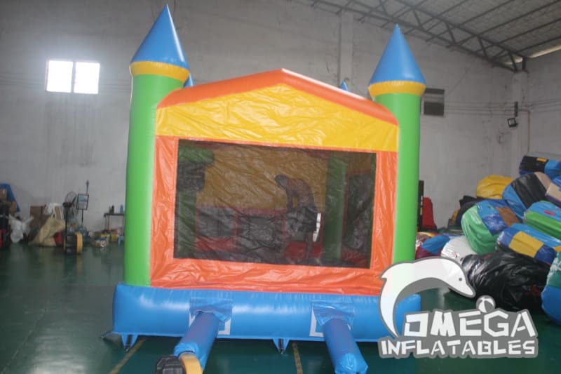 10x10FT Yellow Bricks Castle Bounce house