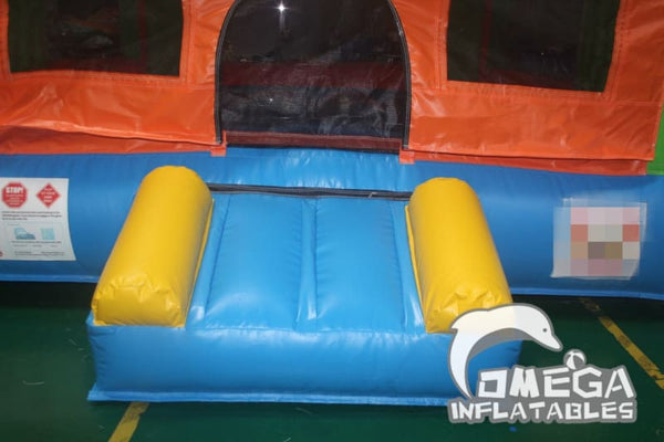 Omega Inflatables Factory - 10x10FT Yellow Bricks Castle Bounce house