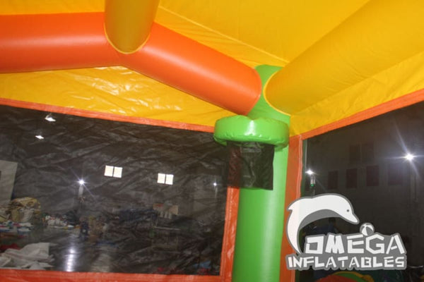 Omega Inflatables Factory - 10x10FT Yellow Bricks Castle Bounce house