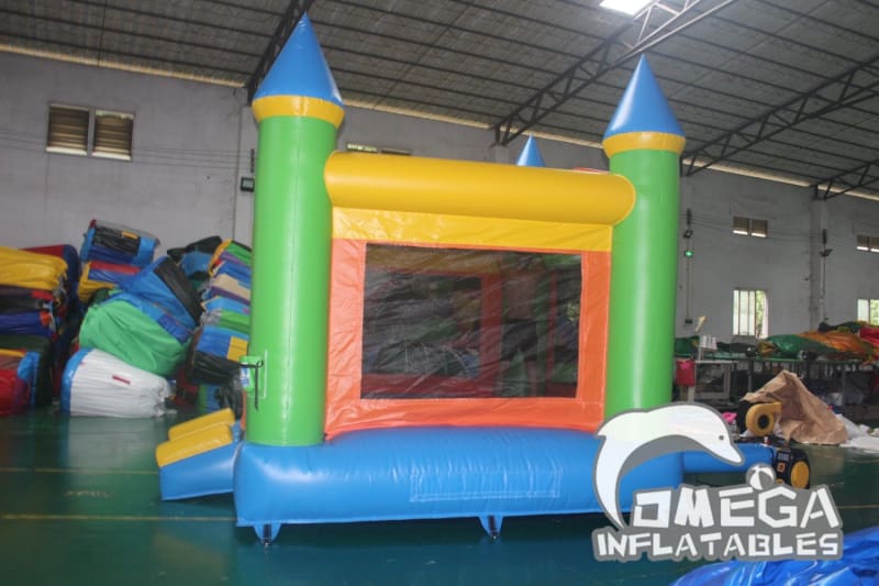 10x10FT Yellow Bricks Castle Bounce house