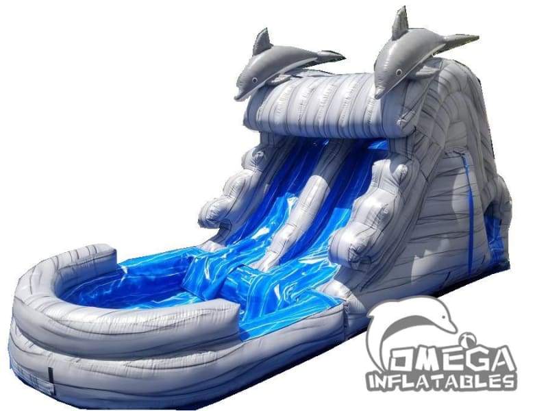 13FT Dolphin Water Slide