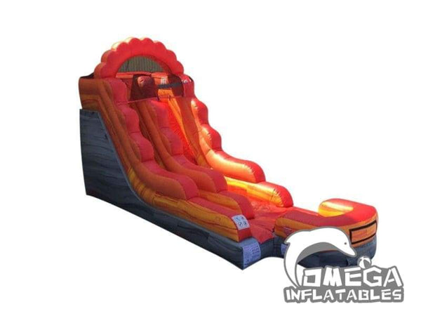 Omega Inflatables Factory - 14FT Inflatables Supplier Fire Red Marble ...