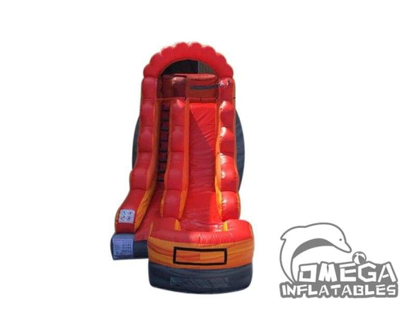 Omega Inflatables Factory - 14FT Inflatables Supplier Fire Red Marble ...
