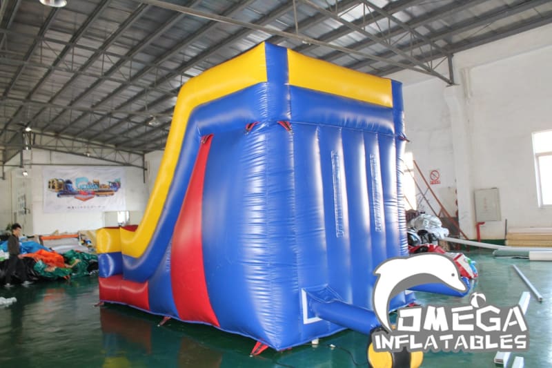 14FT Mini Colorful Dry Slide