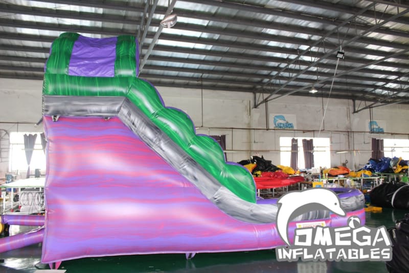 14FT Multiple Marble Wet Dry Slide