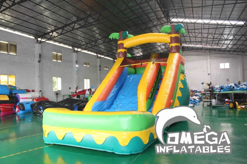 27 Foot Tall Aloha Water Slide With Slip n Slide - Destination Events