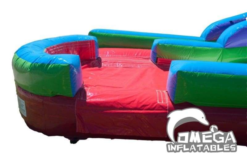 15FT Retro Wet Dry Inflatable Slide