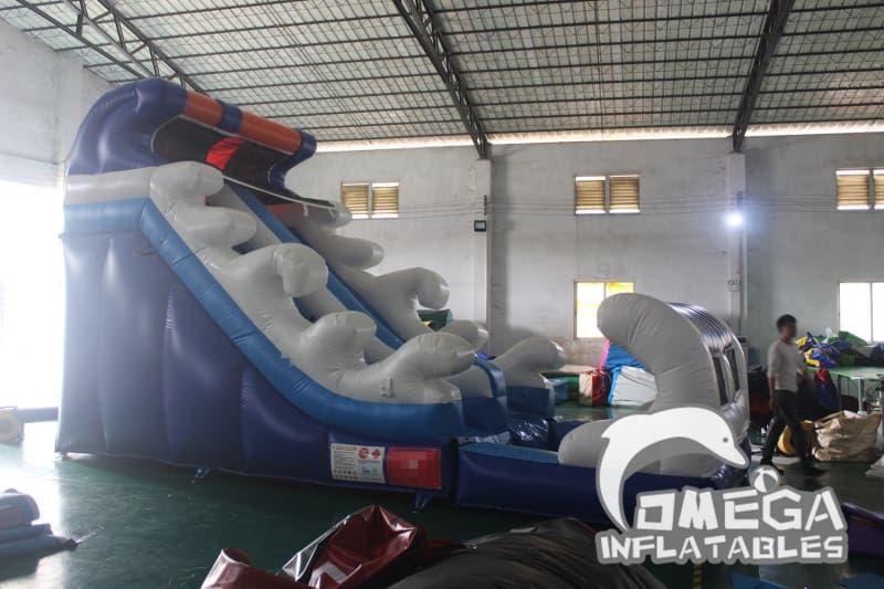 15FT Tidal Wave Water Slide