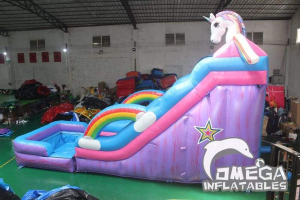 Omega Inflatables Factory - 16FT China Inflatable Factory Unicorn ...