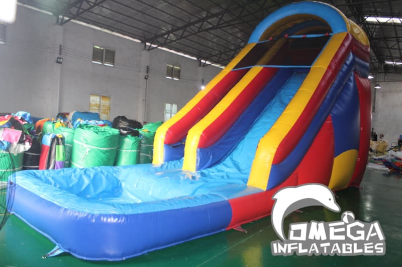 16FT Colorful Water Slide