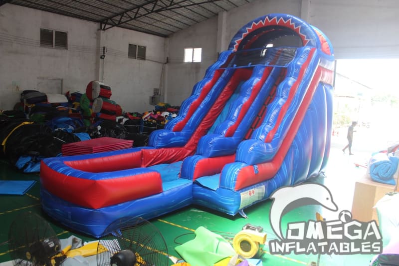 16FT Flash Mega Water Slide