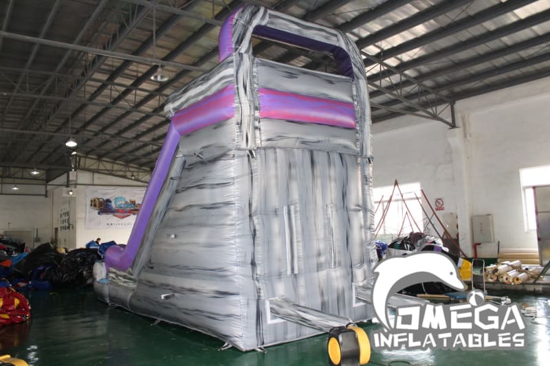 16FT Marble Purple Wet Dry Slide