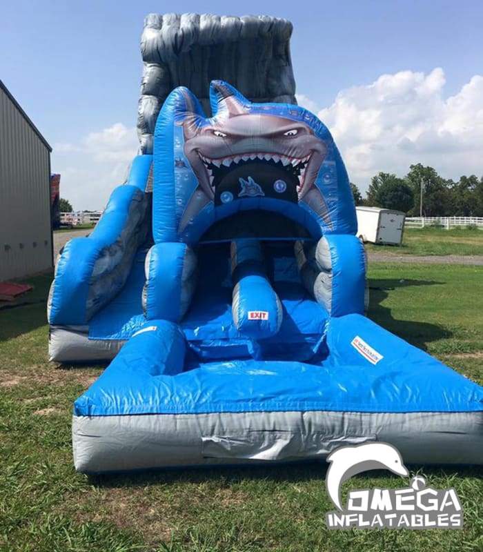 18FT Shark Tank Water Slide