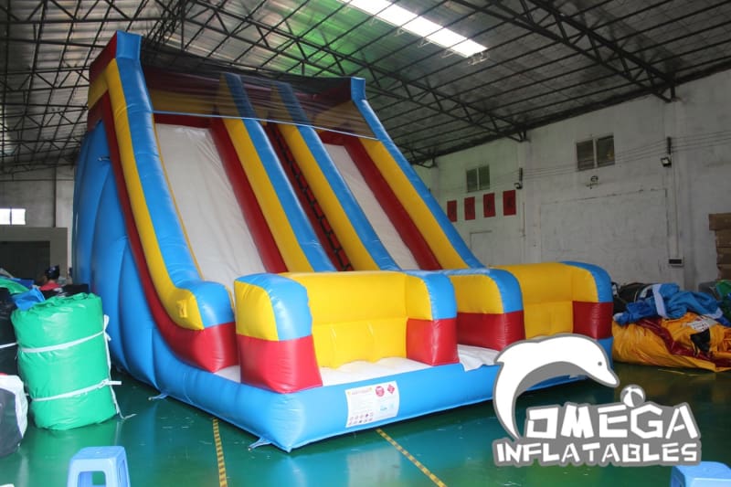 18FT Colorful Dry Slide