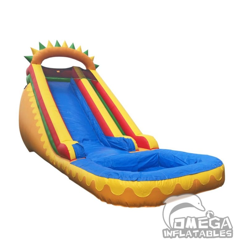 18FT Dino Fun Super Wet Dry Slide