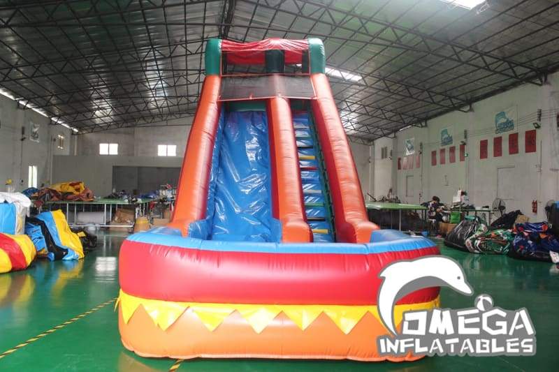 18FT Dino Fun Wet Dry Slide 2