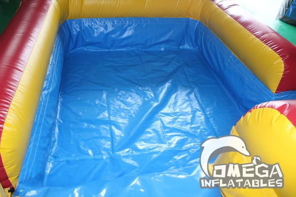 Omega Inflatables Factory - 18FT Drop Falls Wet Dry Slide