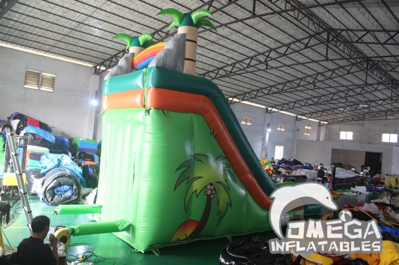 18FT Inflatable Tropical Water Slide